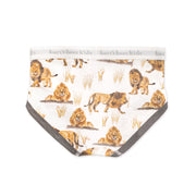 Boys Set of 5 Happy Herbivores & Lions Underwear